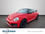 VW Beetle, 1.4 TSI Cabrio Club ROT FOLIERT 19-Zoll R-Line Exterieur, Jahr 2016 - Faid