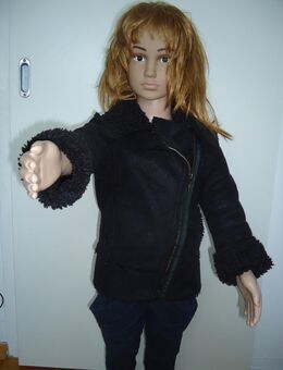Warme Jacke für Mädchen Gr. 110/116 - Freilassing