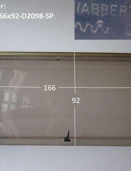 Tabbert Wohnwagenfenster Tabbert-Res. D2098 ca 166 x 92 gebr. (zB - Schotten Zentrum