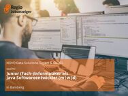 Junior (Fach-)Informatiker als Java Softwareentwickler (m|w|d) - Bamberg