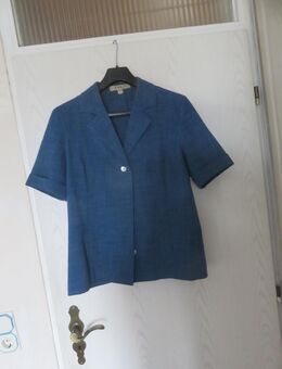 Hosenanzug, kurzarm, blau, Größe 38 - Stuttgart