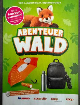 20 Sammelmarken "Abenteuer Wald" von Coop - Lottstetten