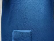 2 Blaue große Wolldecken (gebraucht) - Dresden