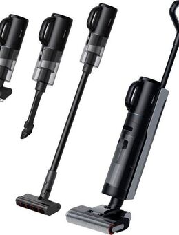 Dreame Nass-Trocken-Akkusauger H12 Dual, 3 in 1: Nass-Trockensauger, Akkusauger, Handsauger, 300 W, Heißlufttrocknung, starker Akku, Bürstenkopf mit Ränder-Reinigung