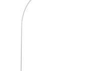 Brilliant LED Stehlampe Bow, Dimmfunktion, Farbsteuerung, LED fest integriert, warmweiß - kaltweiß, LED Bogenlampe, 179 cm, 1300 lm, 3000-6500 K, dimmbar