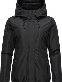 Ragwear Winterjacke Sunniva wasserdichte Winter Damen Jacke mit Teddyfell-Innenfutter