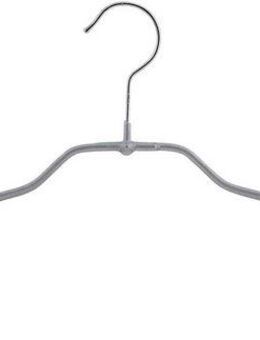 MAWA Kleiderbügel Silhouette light 42/FT, (Set, 20-tlg), platzsparender Oberteilbügel