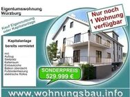 KAPITALANLAGE BEREITS VERMIETET Exclusive Dachgeschoss Eigentumswohnung Würzburg Grombühl incl. Tiefgarage Vorbereitung E-Ladestation u.v.m. - Würzburg