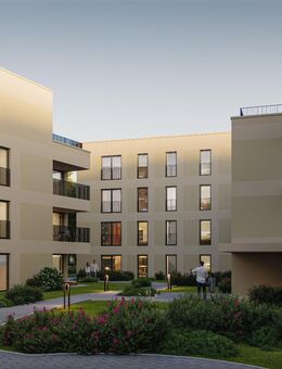 **3-Zimmer-Neubauwohnung mit Gartenanteil im Grünen** - Stein (Bayern)
