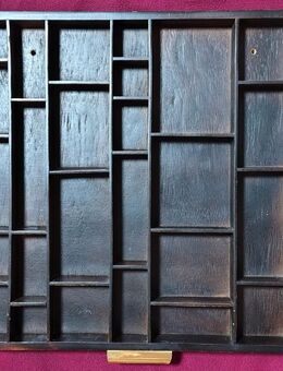 Schöner Setzkasten aus Holz im Vintage-Stil - Hamburg Wandsbek