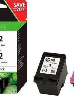 HP 62 Tintenpatrone (Spar-Set, original Druckerpatrone 62 chwarz/magenta/cyan/yellow)