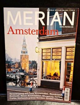 Zeitschrift Merian Heft Reise Amsterdam Reiseführer Reisemagazin Merian-Heft - Essen
