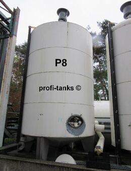 P8 gebrauchter 20.000 L Edelstahltank V2A V4A isoliert stehend Heizspirale Glycerin-Tank - Hillesheim (Landkreis Vulkaneifel)