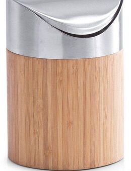 Zeller Present Tischrestebehälter Bamboo, aus hochwertigem Edelstahl