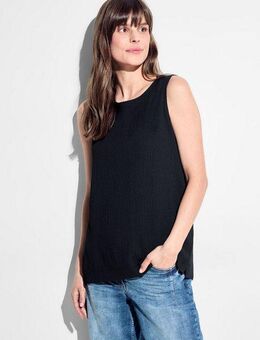 CECIL Blusentop aus softem Materialmix