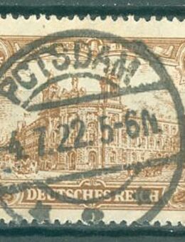 Deutsches Reich gestempelt Nr. 114, genau wie auf dem Bild zu sehen. - Porta Westfalica Zentrum