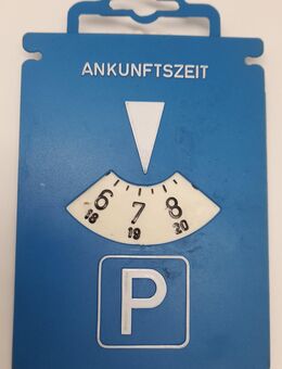 Parkscheibe aus Kunststoff - Grävenwiesbach