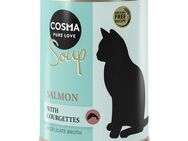 Cosma Soup 6 x 100 g zum Sonderpreis! - Lachs mit Zucchini