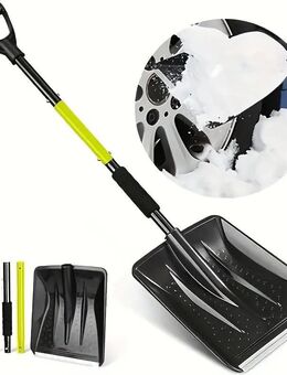 Leichte Aluminium-Schneeschaufel – Robust, Ergonomisch und Tragbar! Set34252 - Ingolstadt
