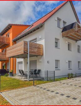 Neubau - 2-Zimmer-Erdgeschosswohnung mit Terrasse und Garten in Wassertrüdingen zu verkaufen! - Wassertrüdingen