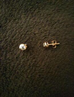 Ohrstecker Gelbgold 375 - Trier
