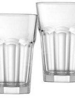 Ritzenhoff & Breker Gläser-Set Riad, Glas, Facetten-Optik, 6-teilig