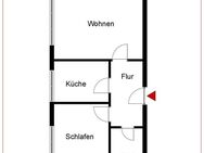 Schön renovierte 2 Zimmer-Wohnung mit Balkon und Stellplatz! - Gingen (Fils)