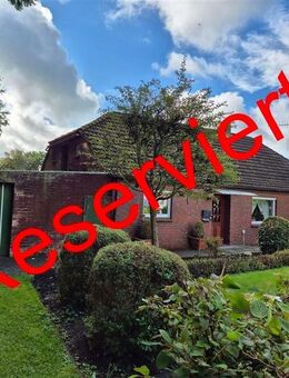 Kleines Wohnhaus mit gepflegtem Garten mitten im Ort - Wangerland