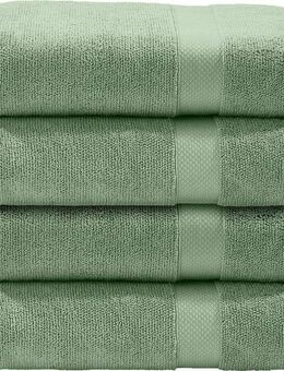 done.® Gästehandtuch Deluxe, Zwirnfrottee (Set, 4-St), Uni Farben, Hotelqualität aus hochwertigem Zwirnfrottier, 4x30x50