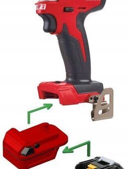 #NEU# Adapter 18-V-Akku der Makita LXT-Serie auf Milwaukee M18 18V Elektrowerkzeugen Set24253 - Wuppertal