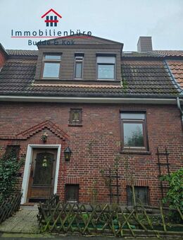 Willkommen in Ihrem zukünftigen Zuhause in der Hafenstadt Wilhelmshaven! Reihenmittelhaus mit Garten zu verkaufen. - Wilhelmshaven