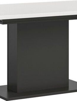 INOSIGN Esstisch Motus, ausziehbar 150 -190 cm, inklusive 40 cm Einlegeplatte (Set, 1-St), Säulengestell mit Bodenplatte, Tisch, Küchentisch, Esszimmer, Küche