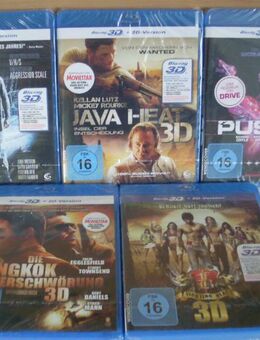Pusher,Java Heat,Fighting Beat,Es lauert im Dunkeln,Bangkok 2D+3D Blu Rays - Kassel