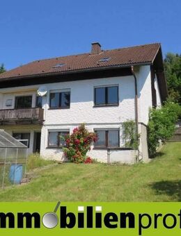 56 - Große, sanierte Wohnung mit Garten und Doppelgarage zur Miete in Naila - Naila