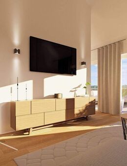 Naturlage: Neubau 3-Zimmer-Obergeschoss-Wohnung am Arzberg von Beilngries (provisonsfrei) - Beilngries