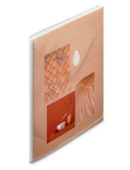 Hama Einsteck-Fotoalbum Fotoalbum Softcover-Album "Singo II", für 80 Fotos 10x15cm, Terracotta