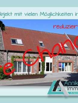 Reduziert!!! Renditeobjekt in der Uckermark - Wohn- und Geschäftshaus mit vielen Möglichkeiten - Templin