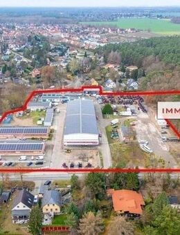IMMOBERLIN.DE - Toplage nahe A10! Gewerbepark mit Potenzial für Wohnbebauung - Woltersdorf (Brandenburg)