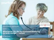Mitarbeiter für die Herzkatheterabteilung (m/w/d) Vollzeit / Teilzeit - Hausham