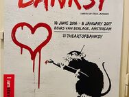 Riesiges Banksy Ausstellungs Plakat Love Rat Amsterdam 2016 Rar!! - Köln