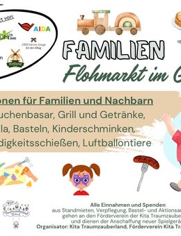 Kinderflohmarkt & Nachbarschaftstreff in Waldesruh - Kleidung, Spielzeug und mehr (5. Juli) - Hoppegarten