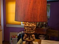 Afrikanische geschnitzte Lampe - Willstätt