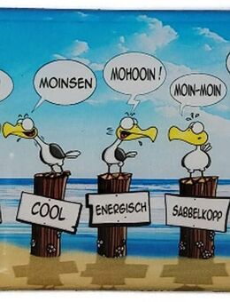 Lustiger Kühlschrankmagnet Moinsen Hösti Magnet - München