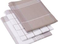 Gözze Geschirrtuch Geschirrtücher, Des. 60058, (Set, 3-tlg), Maß: 50 x 70 cm, Set: 2x kariert und 1x gestreift