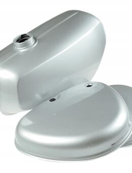 #SALE# NEU Kraftstofftank mit Seitendecke fertig silber im XXL Set - Wuppertal