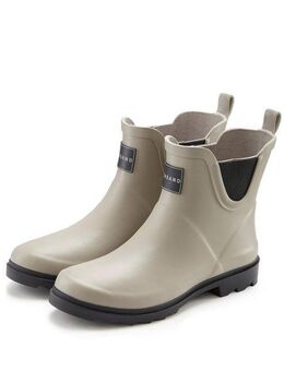 Elbsand Boots Gummistiefelette aus wasserdichtem Material, Gummistiefel, Schlupfstiefel VEGAN