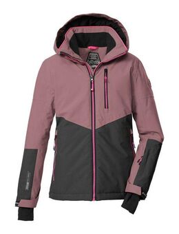 Killtec Skijacke KSW 207 GRLS SKI JCKT Wasserdichte, atmungsaktive Kinderjacke mit reflektierenden Details
