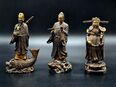 Chinesische Gußbronze-Figuren „Die 3 Götter des Glücks“ - Schön & detailreich in 80809