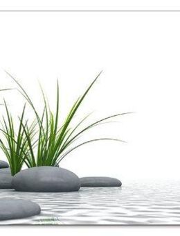 Artland Küchenrückwand 3 D Steine, (1-tlg), Alu Spritzschutz mit Klebeband, einfache Montage