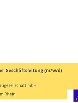 Assistenz der Geschäftsleitung (m/w/d) - Bingen (Rhein)